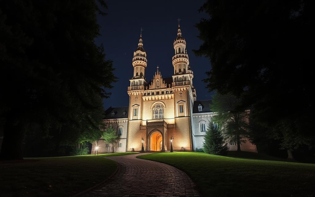 zamek książ nocne zwiedzanie